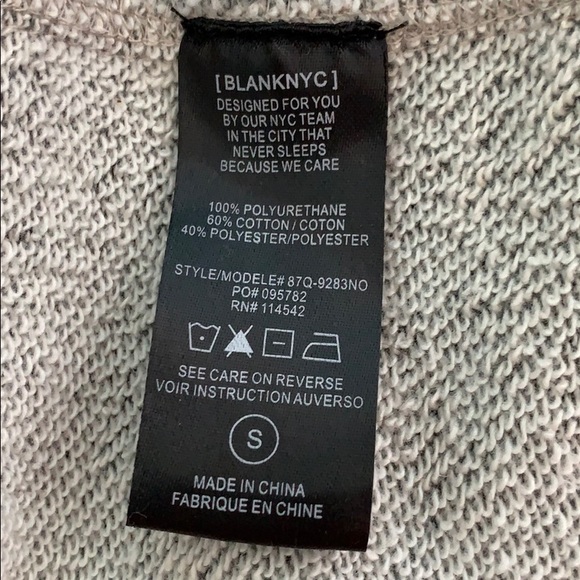 Blank NYC Multi Textured Faux Leather Jacket - Picture 7 of 7